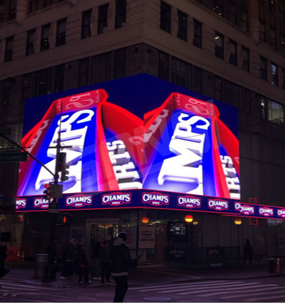 紐約時代廣場Broadway 1441號戶外全彩屏