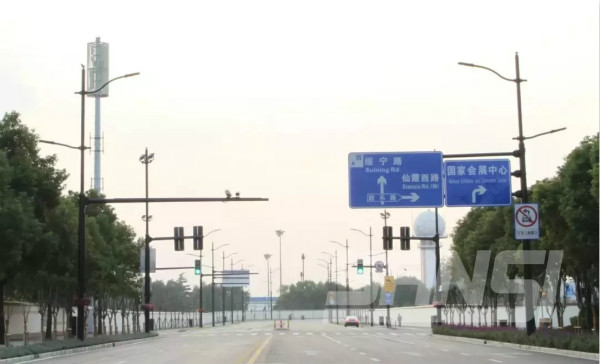 進(jìn)博會多桿合一項(xiàng)目