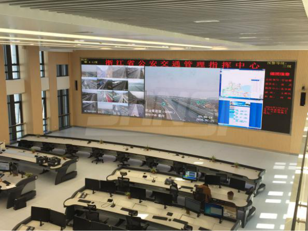 交通指揮中心,引入先進(jìn),LED大屏,構(gòu)建全方位,交通信息樞紐