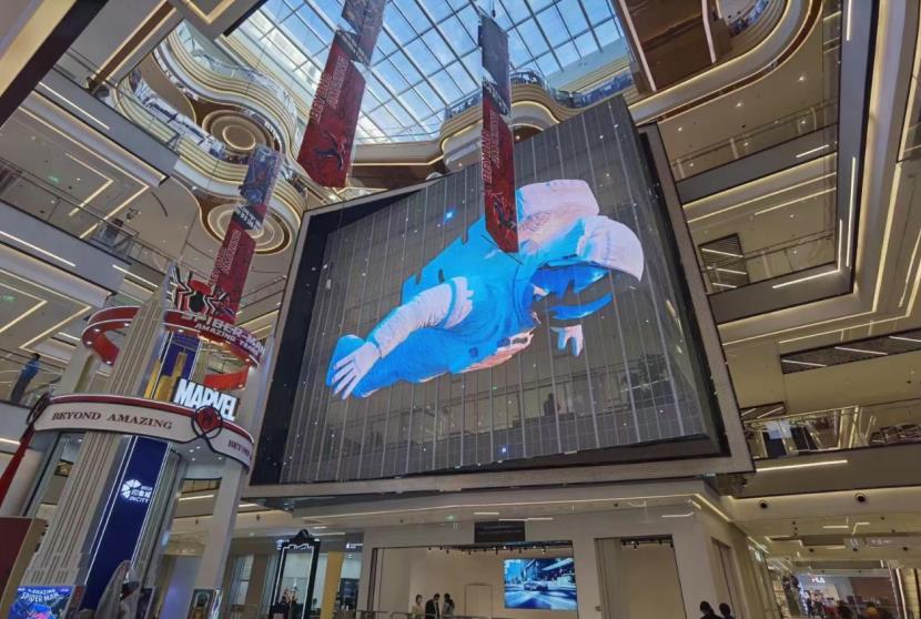 光影煥新,超高清室內屏,重塑,商場互動體驗