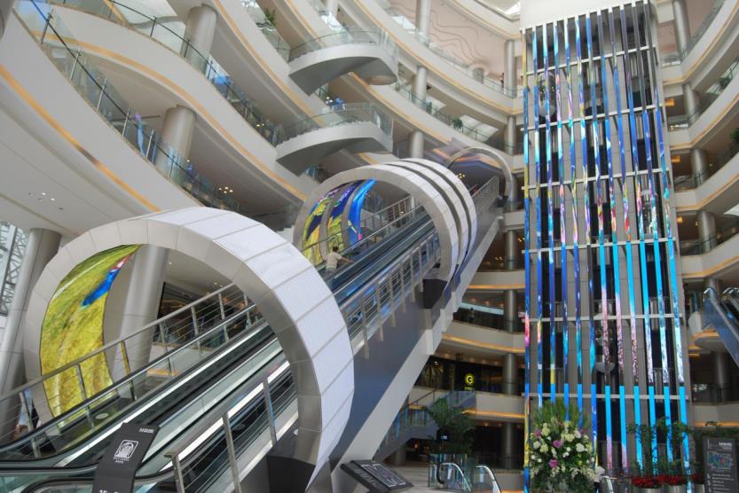 三思,LED異形屏,打破邊界,重塑空間美學,功能價值